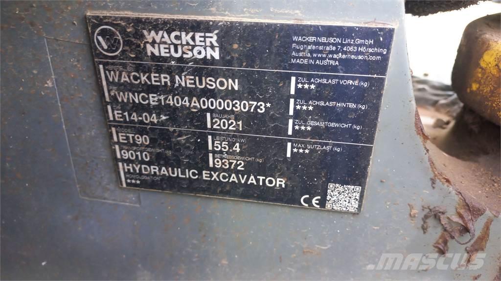 Wacker Neuson ET90 Koparki gąsienicowe