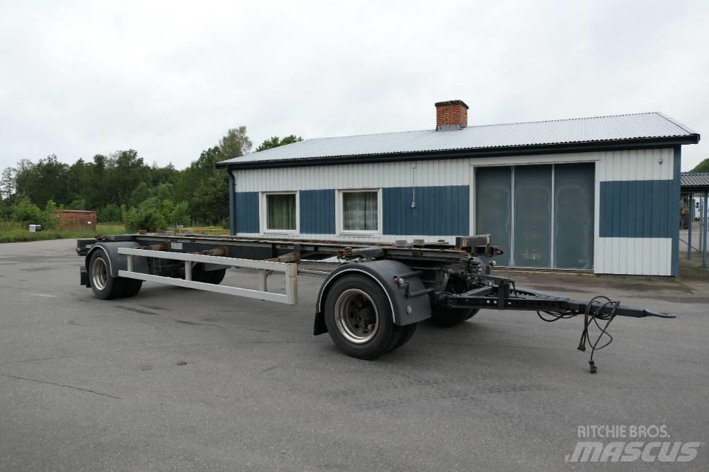  Trailerbygg KT 20 Przyczepy do transportu kontenerów