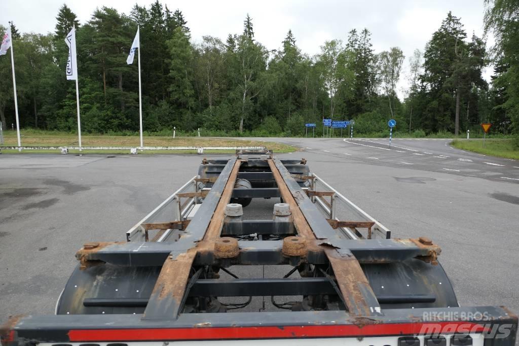  Trailerbygg KT 20 Przyczepy do transportu kontenerów