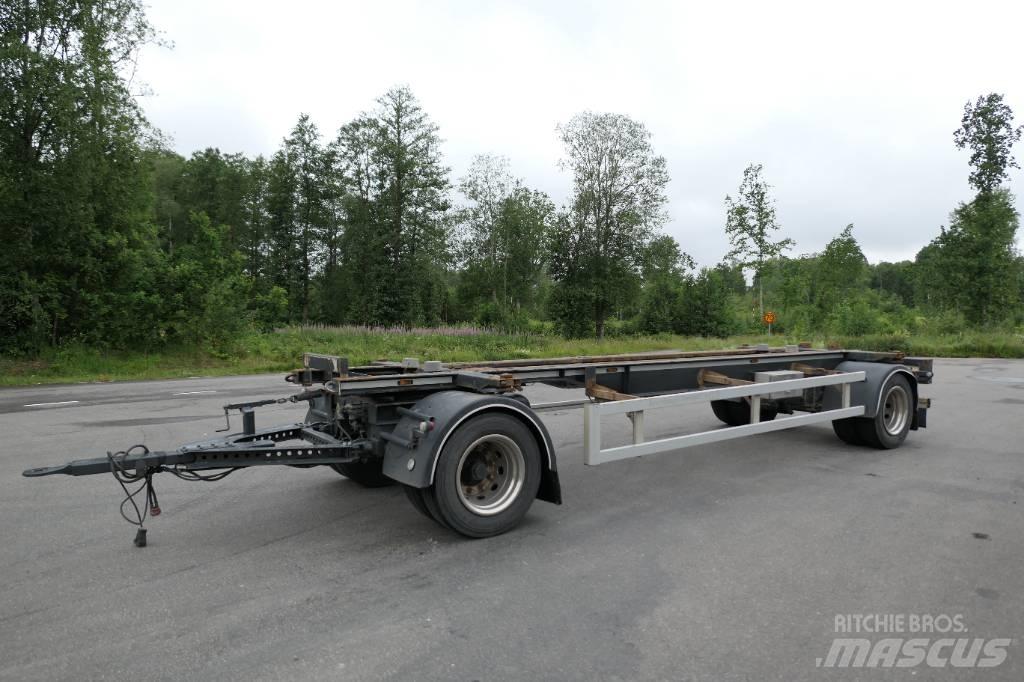  Trailerbygg KT 20 Przyczepy do transportu kontenerów
