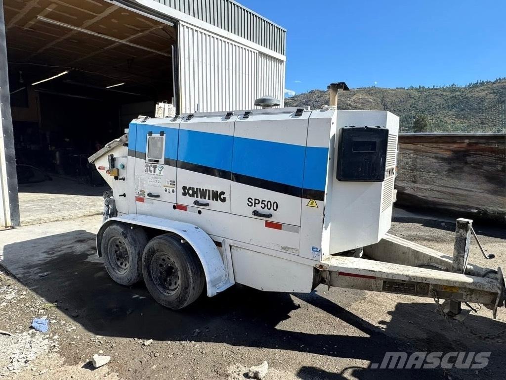 Schwing SP500 Samojezdne pompy do betonu