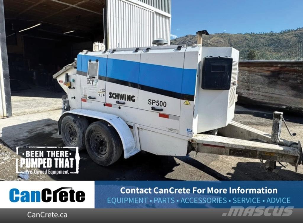 Schwing SP500 (#1049) Samojezdne pompy do betonu