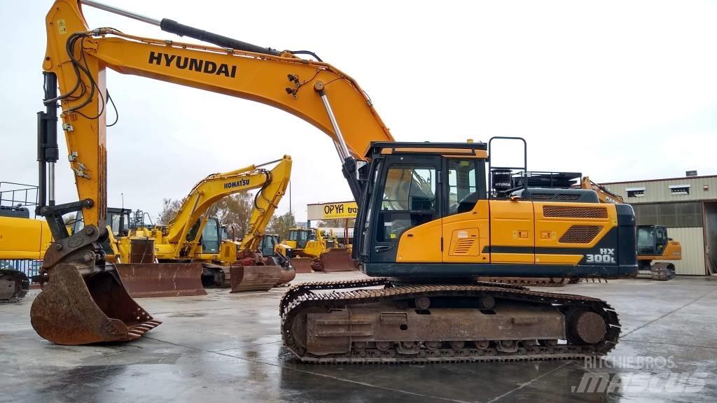 Hyundai HX 300 L Koparki gąsienicowe