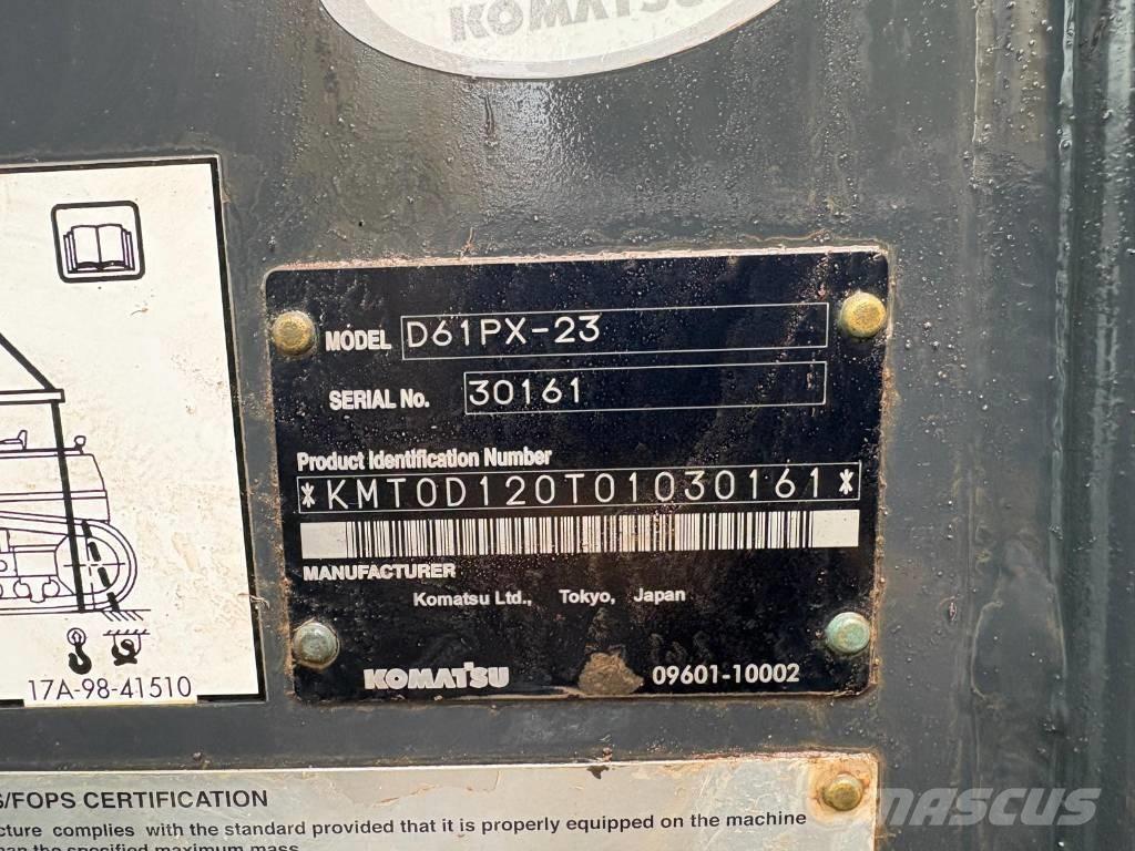 Komatsu D 61 PX-23 Spycharki gąsienicowe