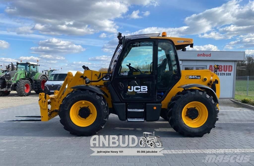 JCB 541-70 Agri Pro Teleskopowe ładowarki kołowe