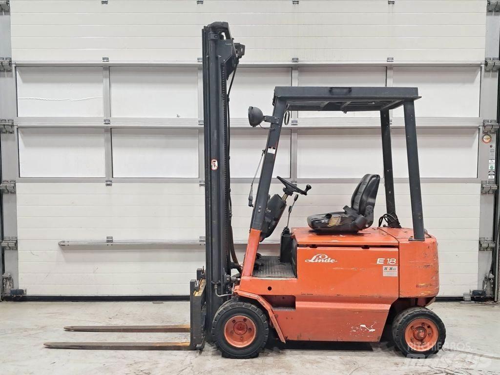 Linde E18P Wózki elektryczne