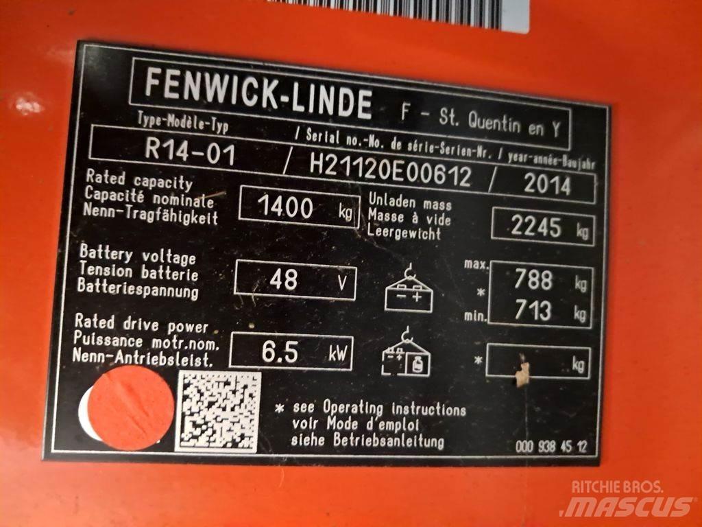 Linde R14-01 Wózki widłowe wysokiego składowania