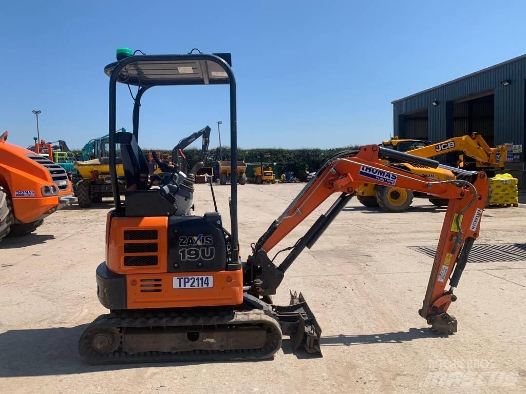 Hitachi ZX 19 U-5 Minikoparki