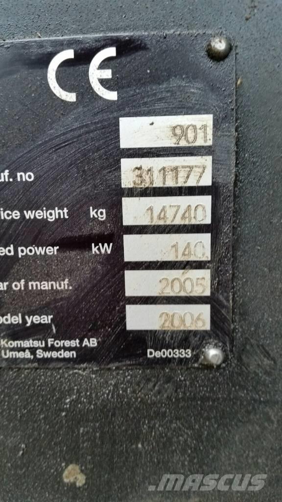 Valmet 901 Harwestery