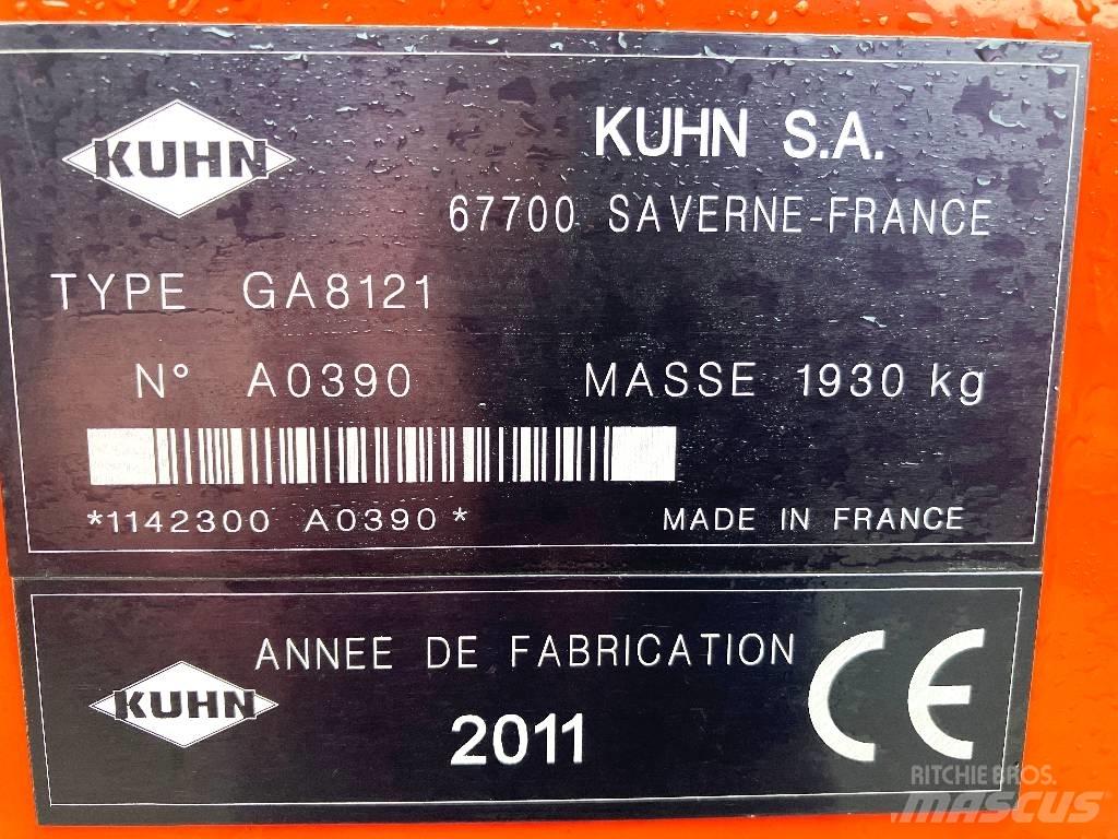 Kuhn GA 8121 Ciągnikowe żniwiarki pokosowe