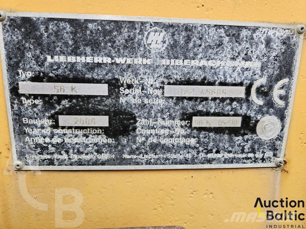 Liebherr 56K Żurawie wieżowe