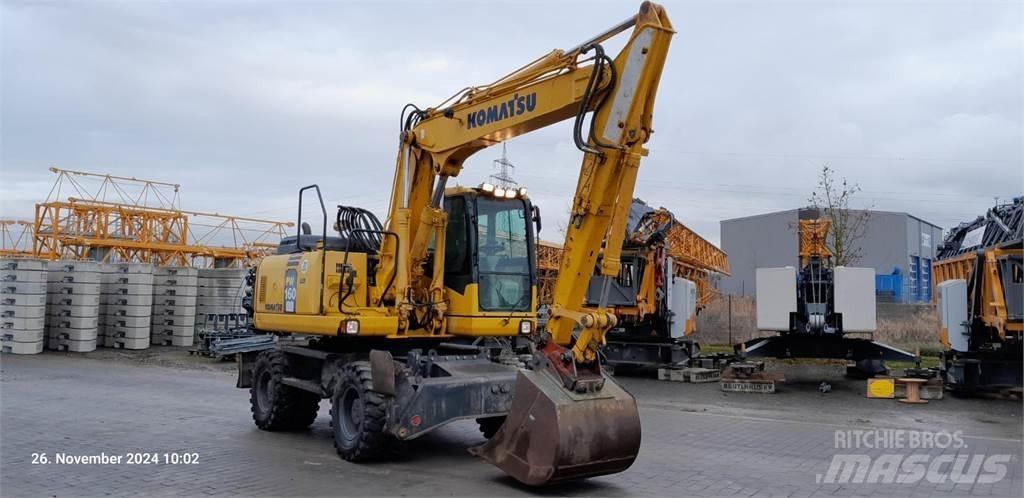 Komatsu PW160-7E0 Koparki kołowe