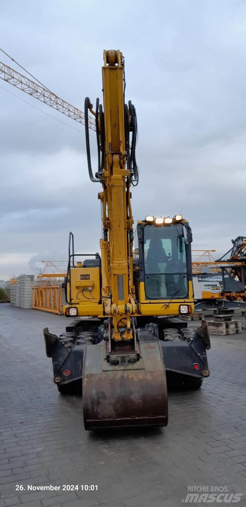 Komatsu PW160-7E0 Koparki kołowe