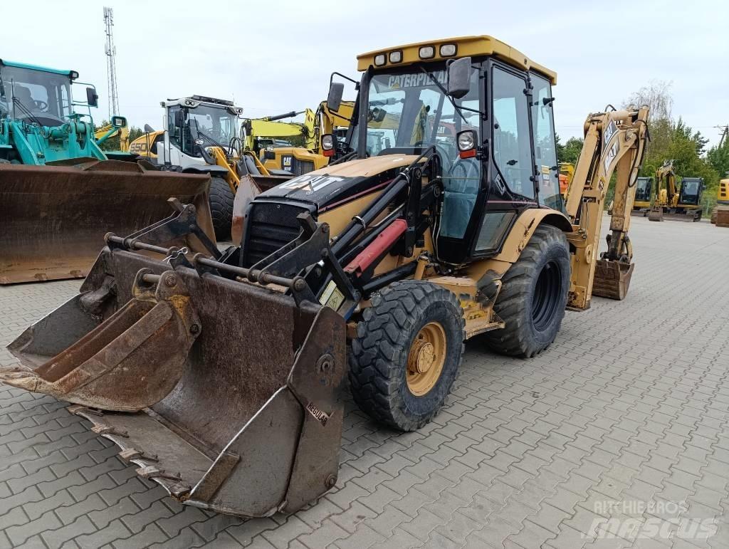 CAT 428 D Koparko-ładowarki