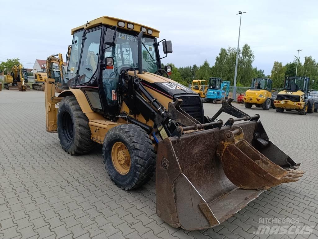 CAT 428 D Koparko-ładowarki