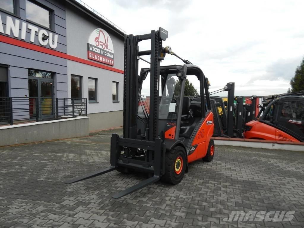 Linde H30T-02 Wózki LPG