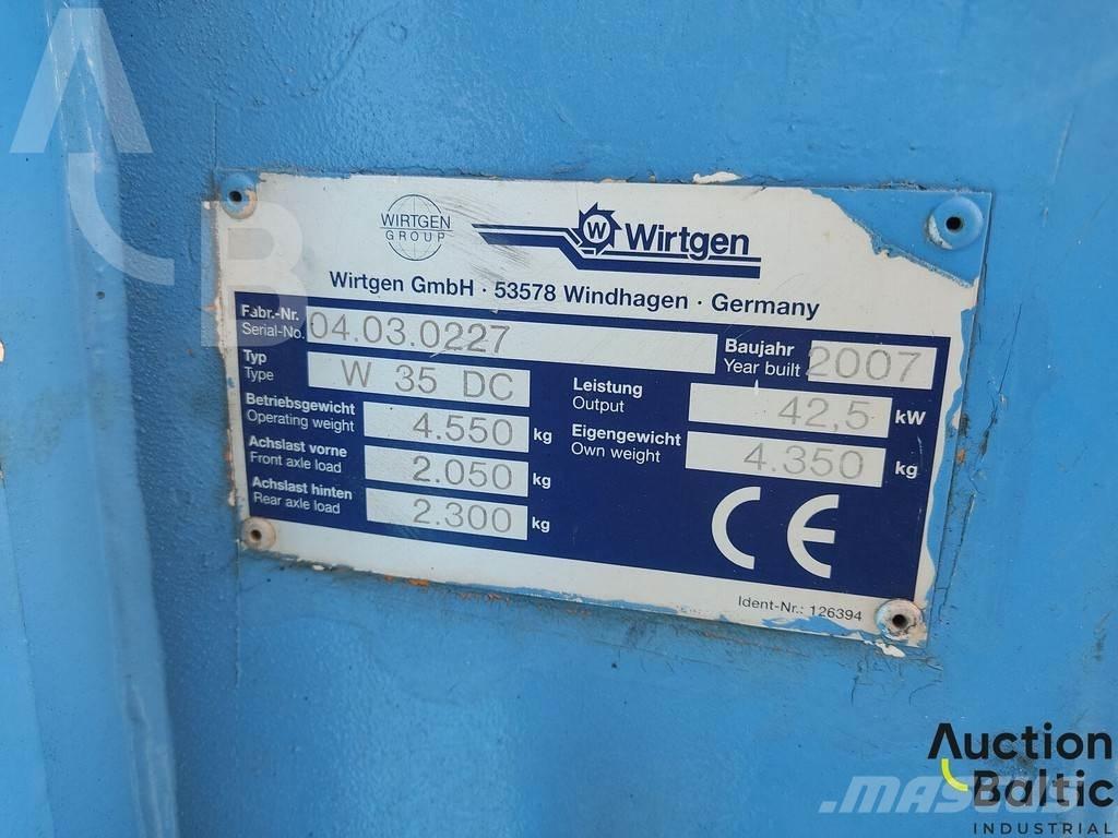 Wirtgen W35DC Frezarki do asfaltu