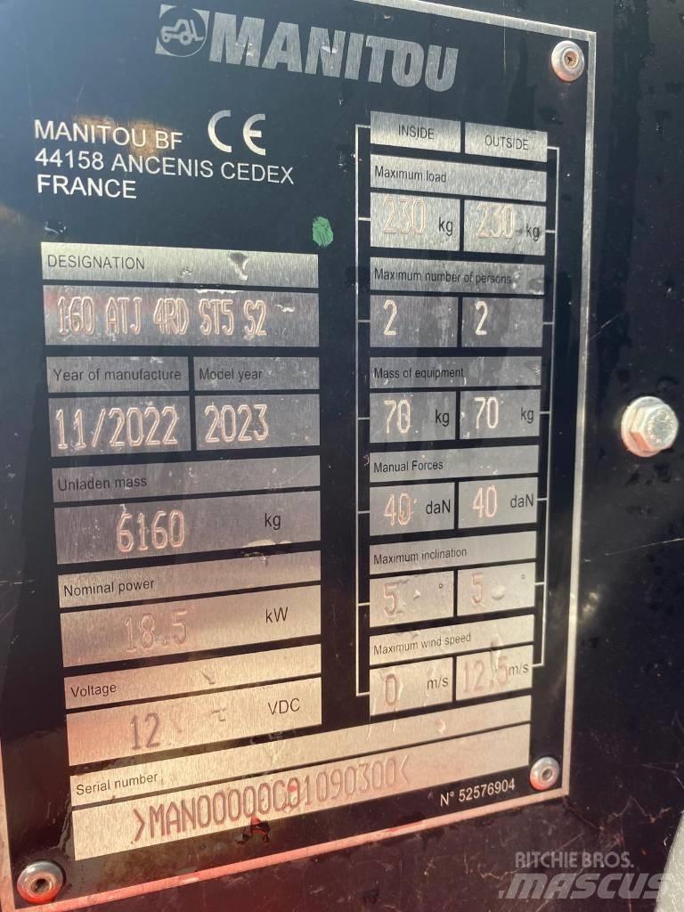 Manitou 160 ATJ Podnośniki przegubowe