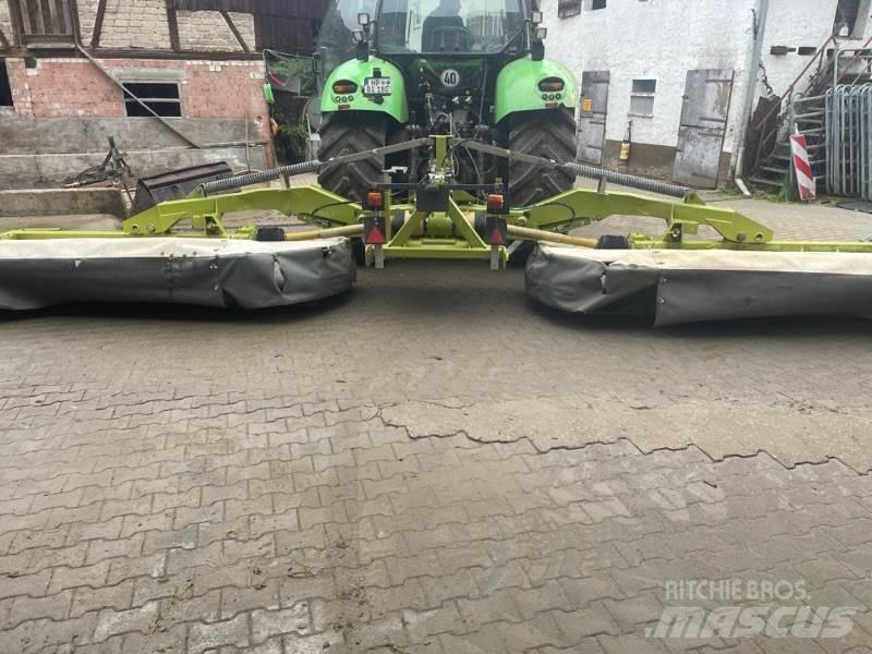 CLAAS Disco 8550 + Kosiarki ze wstępną obróbka paszy