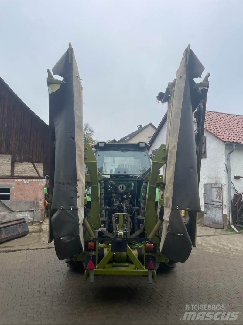 CLAAS Disco 8550 + Kosiarki ze wstępną obróbka paszy