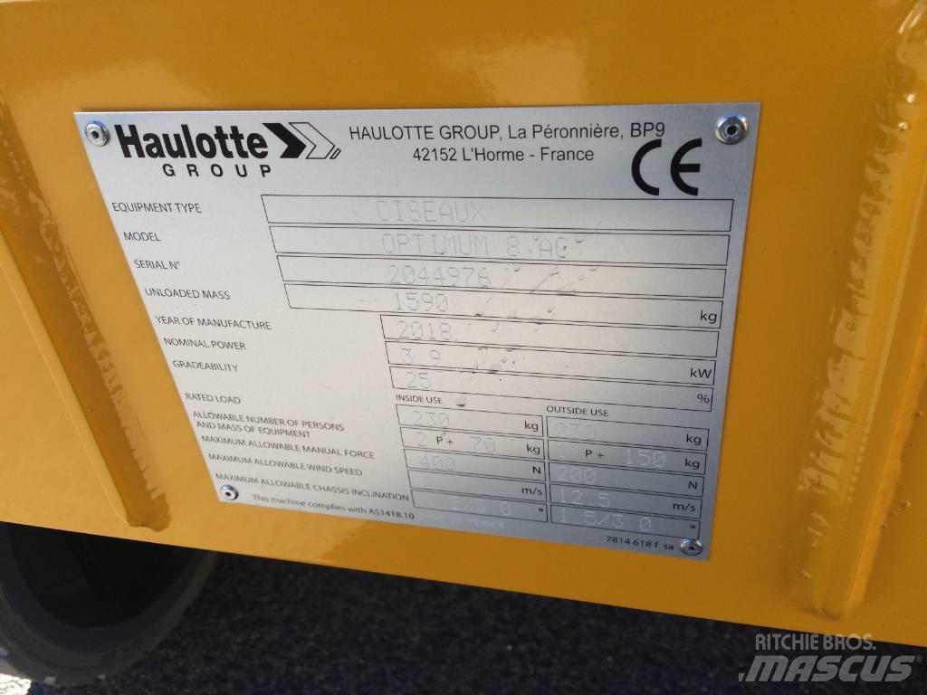 Haulotte Optimum  8 Podnośniki nożycowe