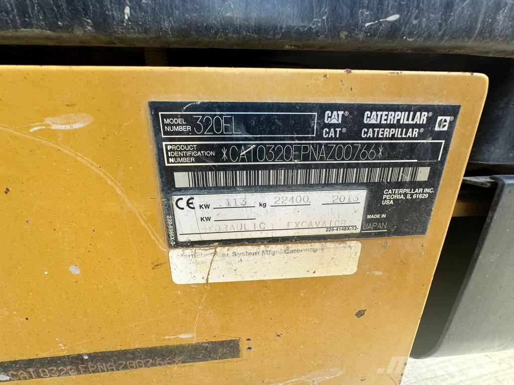 CAT 320 E L Koparki gąsienicowe