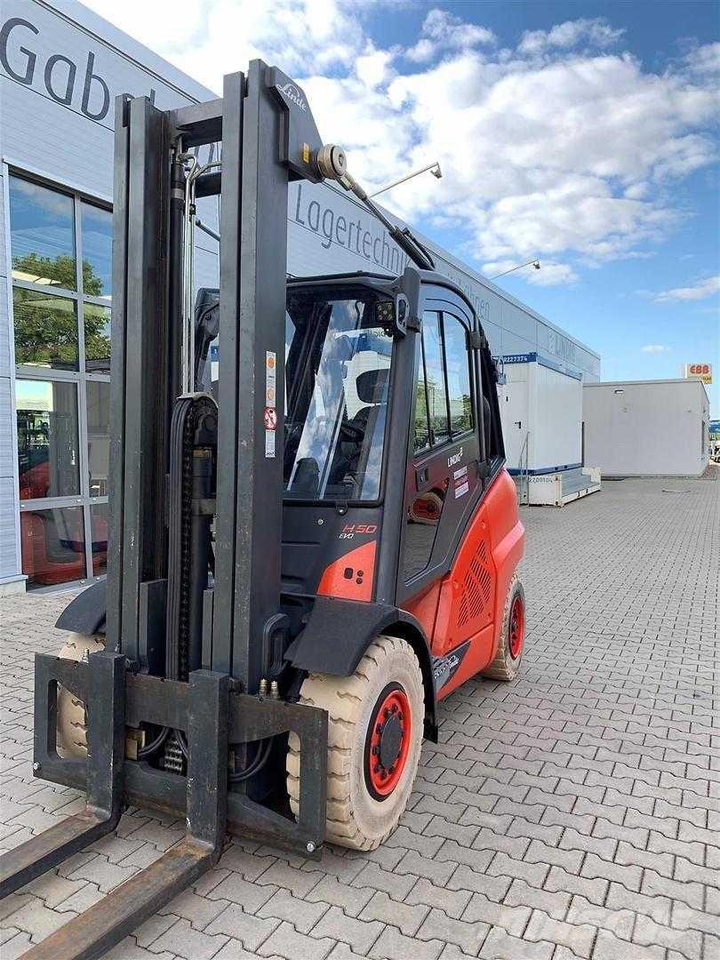 Linde H50T Wózki LPG