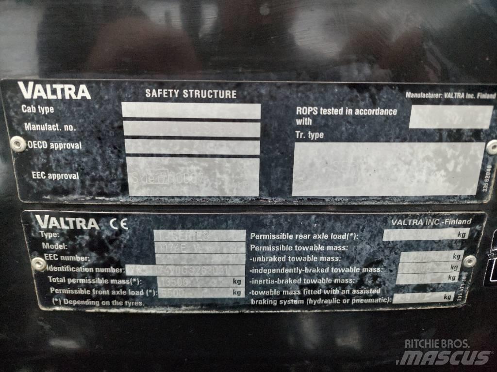 Valtra T 174 VERSU Ciągniki rolnicze