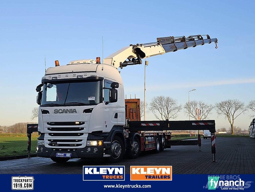 Scania R490 Ciężarówki typu Platforma / Skrzynia