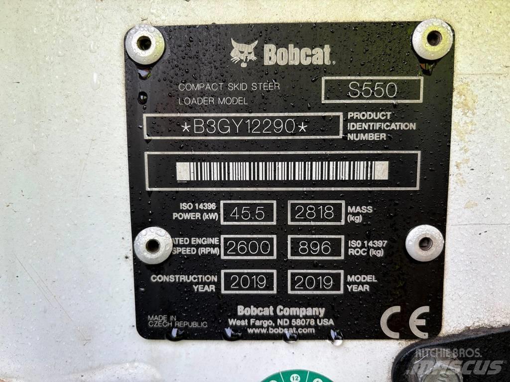 Bobcat S550 Ładowarki burtowe