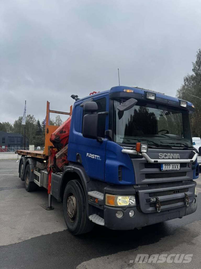 Scania P 380 Żurawie samochodowe