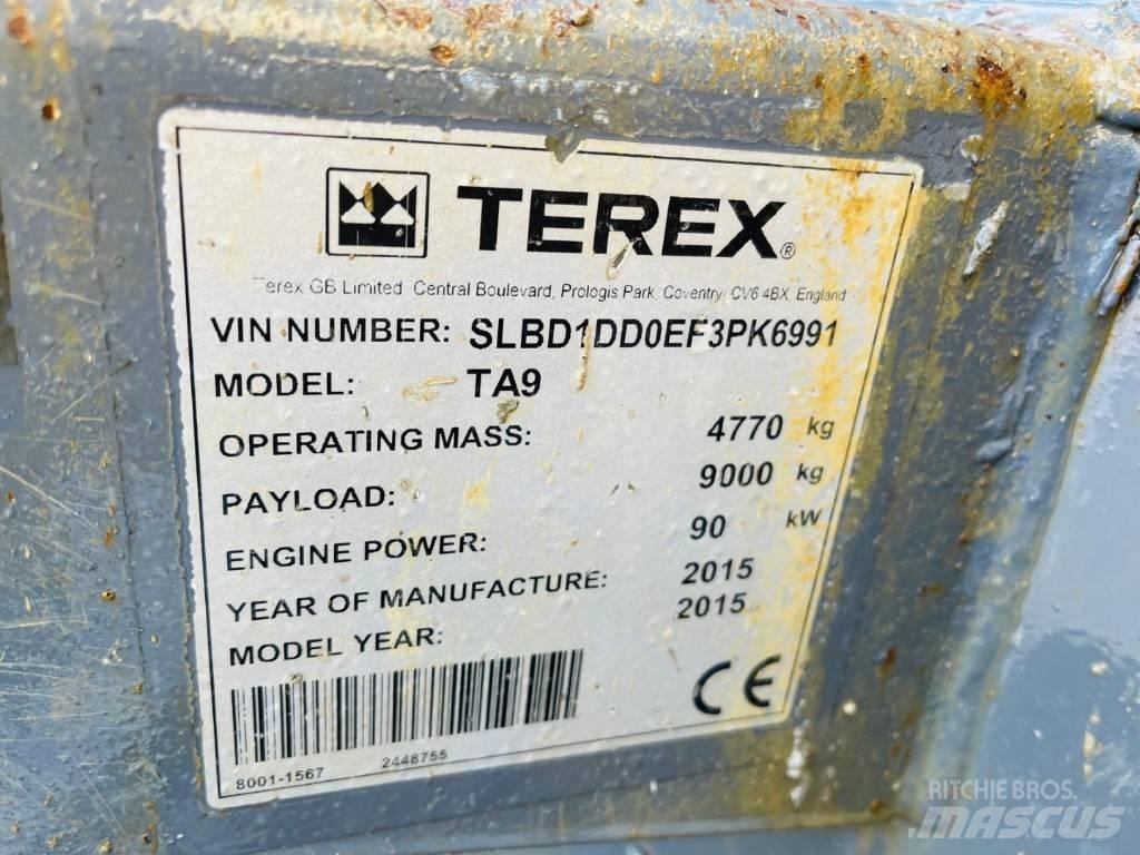 Terex TA9 Wozidła kolebkowe