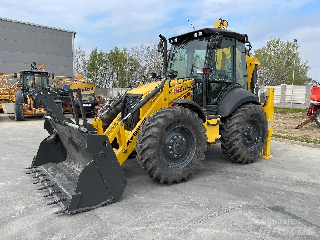 New Holland B 115 B Koparko-ładowarki
