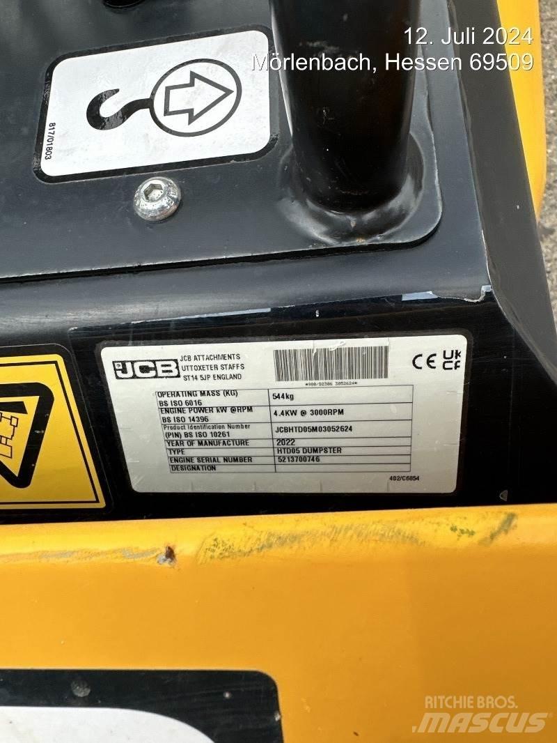 JCB HTD5 Wozidła kolebkowe