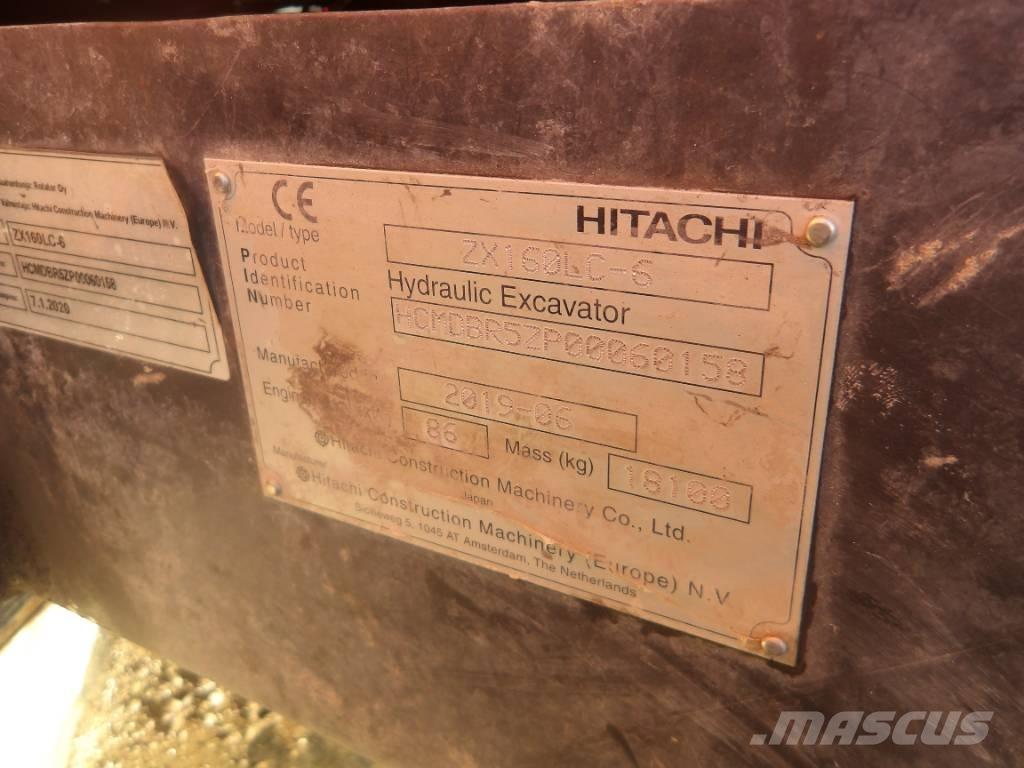 Hitachi ZX 160 LC Koparki gąsienicowe