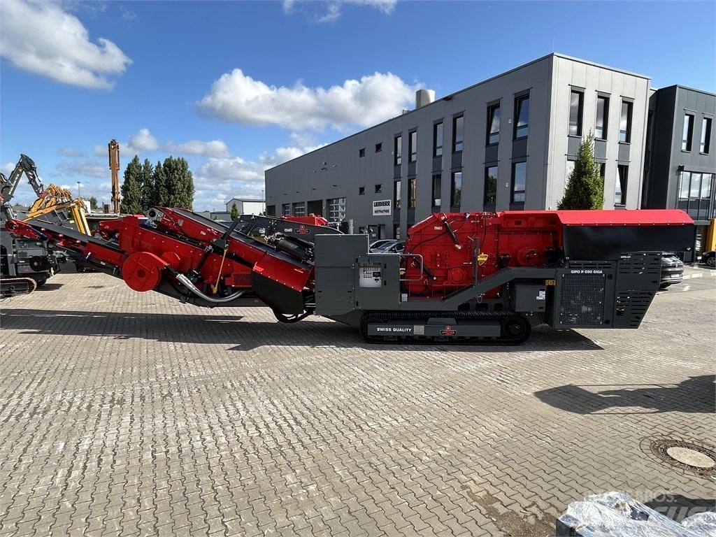GIPO P 090 GIGA Kruszarki mobilne