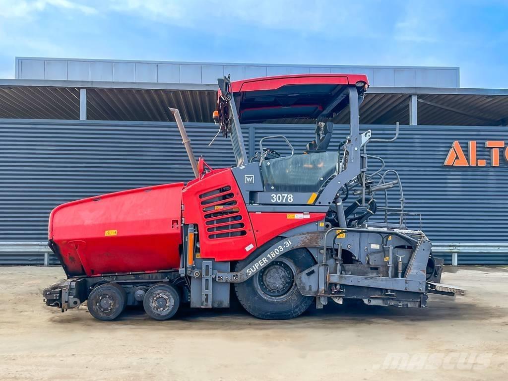 Vögele SUPER 1803-3I Rozściełacze do asfaltu