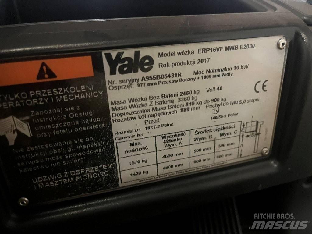 Yale ERP 16 VF Wózki elektryczne