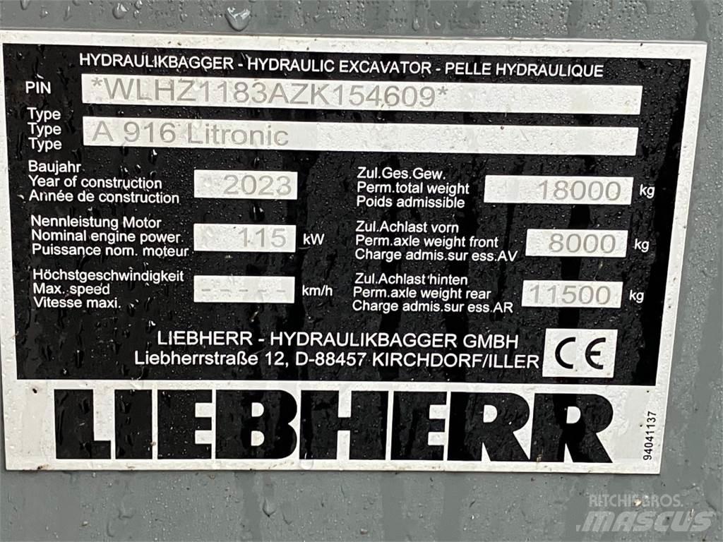 Liebherr A916 Koparki kołowe