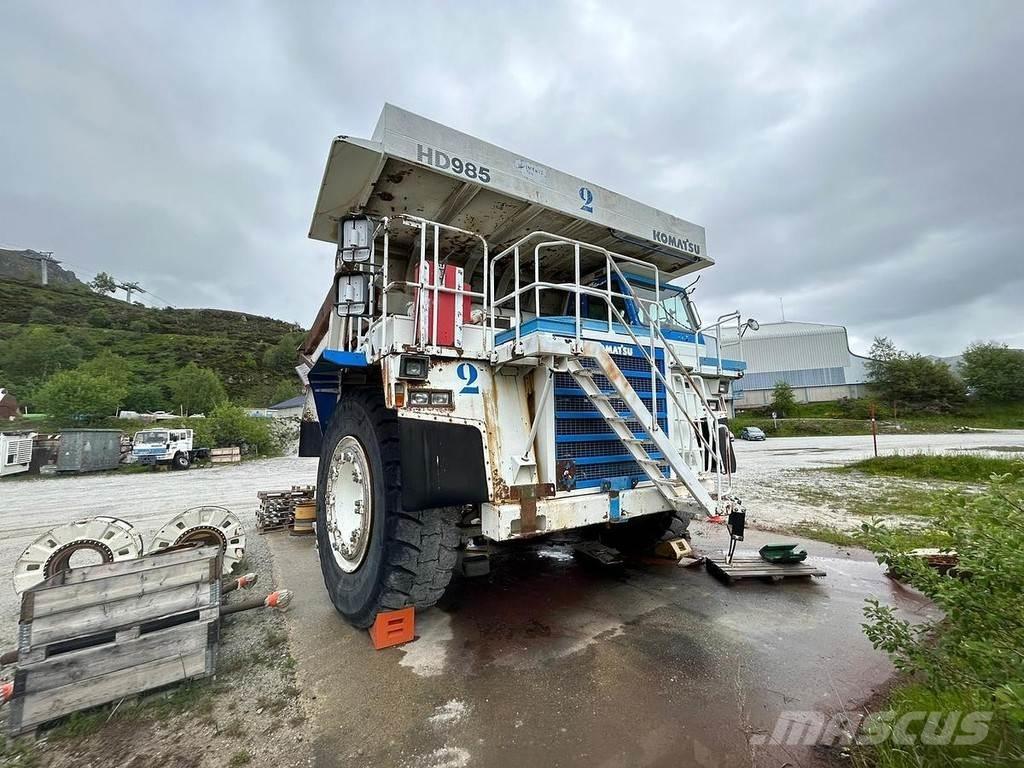 Komatsu HD985 Wozidła kolebkowe