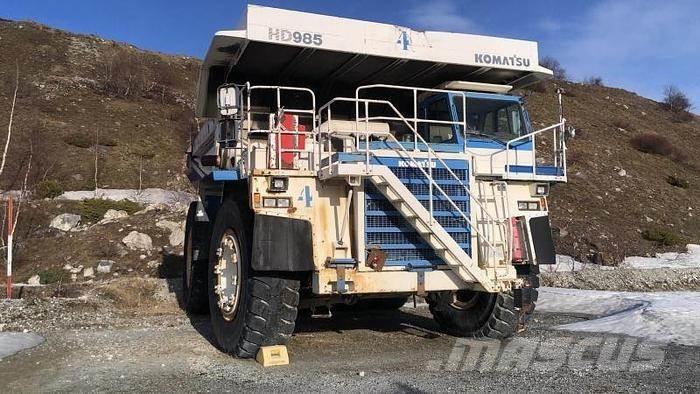 Komatsu HD985 Wozidła kolebkowe