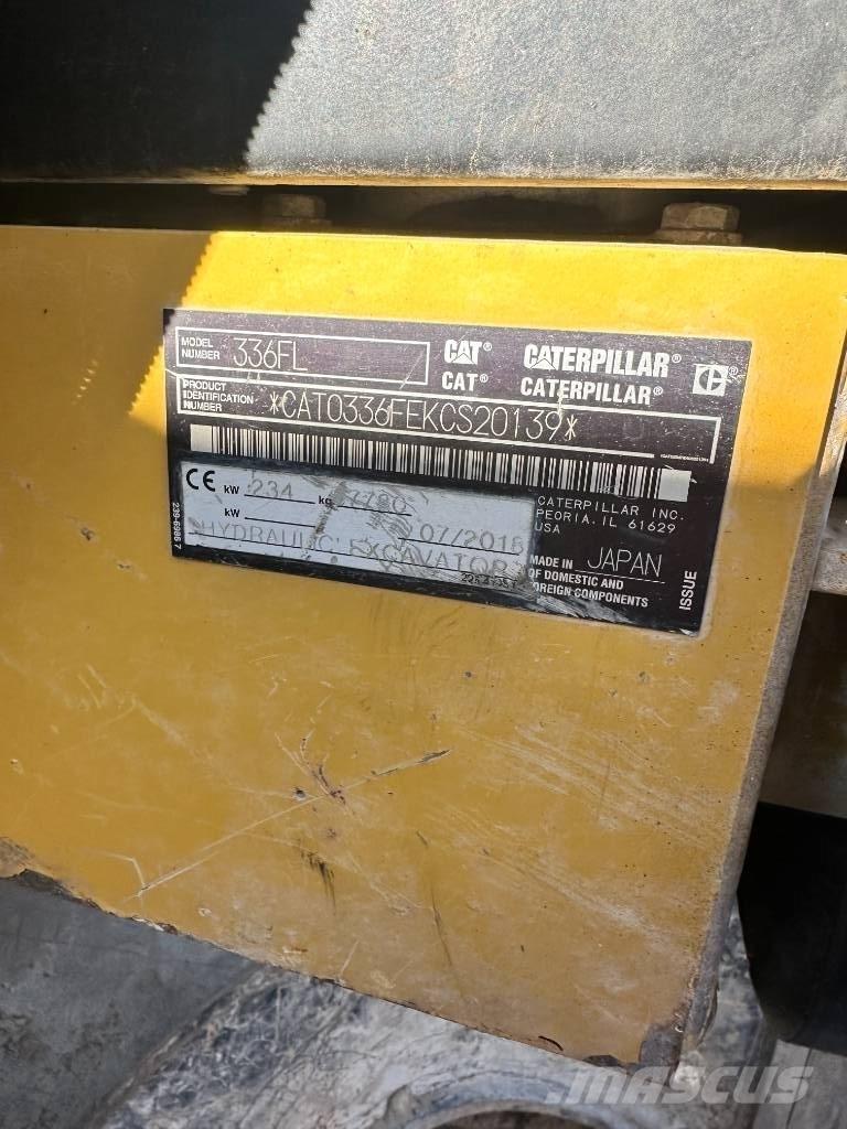 CAT 336 F L Koparki gąsienicowe