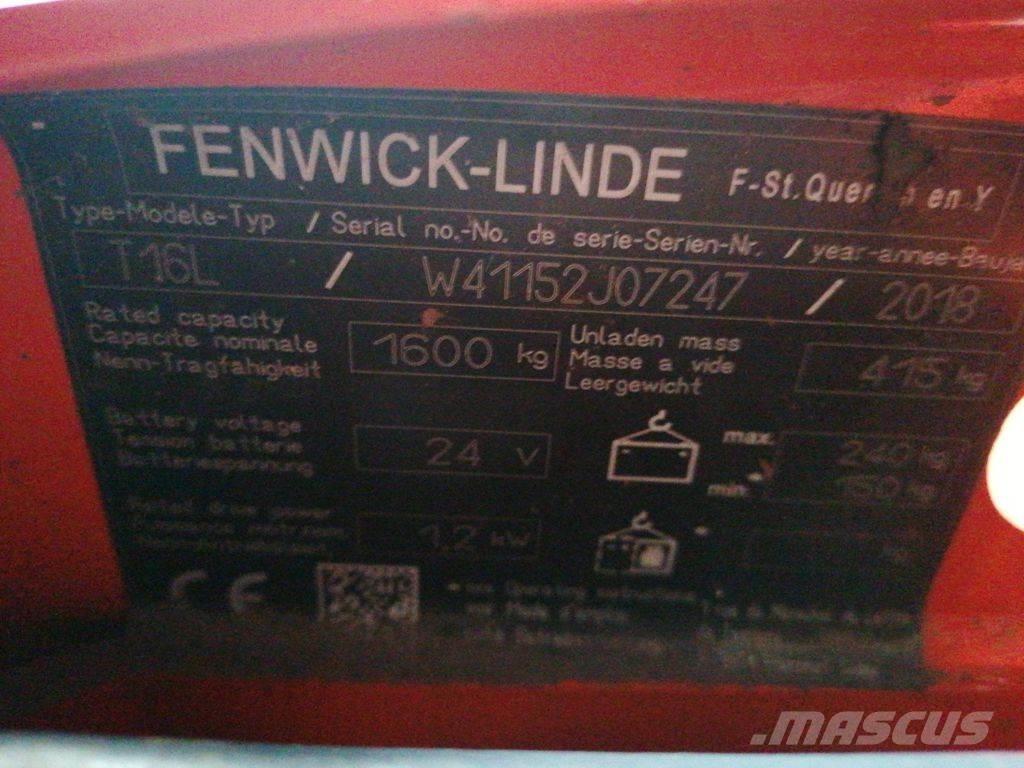 Linde T16L Wózki widłowe unoszące