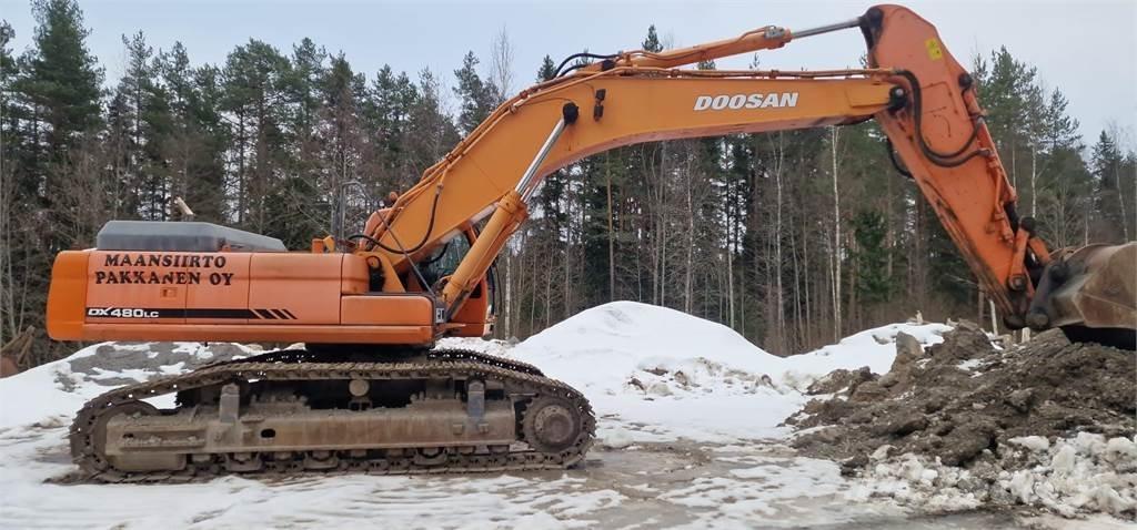 Doosan DX 480 LC Koparki gąsienicowe