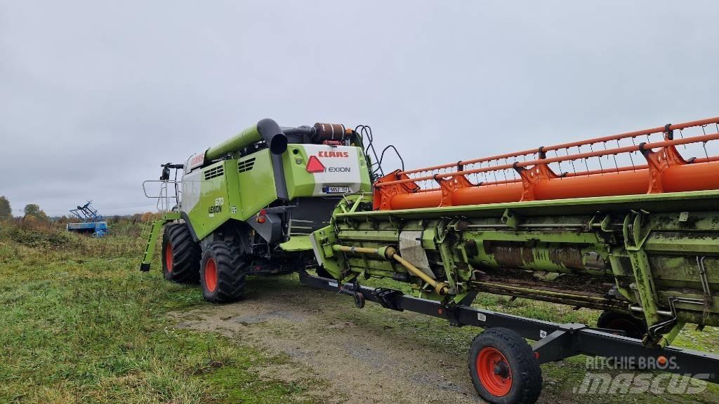 CLAAS Lexion 670 Kombajny zbożowe