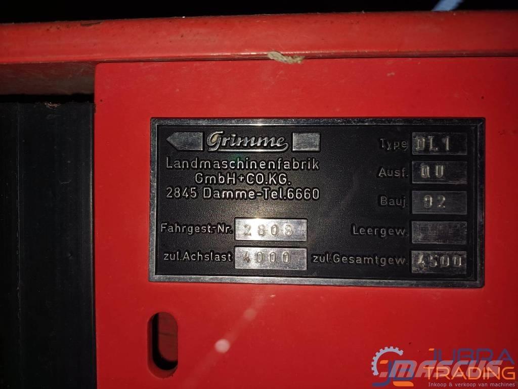 Grimme DL1500 Kombajny ziemniaczane i kopaczki