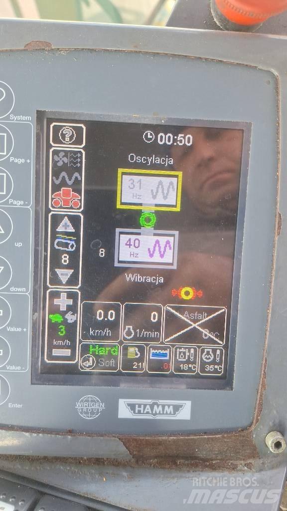 Hamm DV 70 VO Walce dwubębnowe