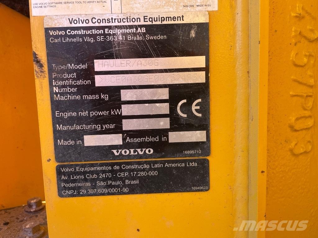 Volvo A 30 G Wozidła przegubowe