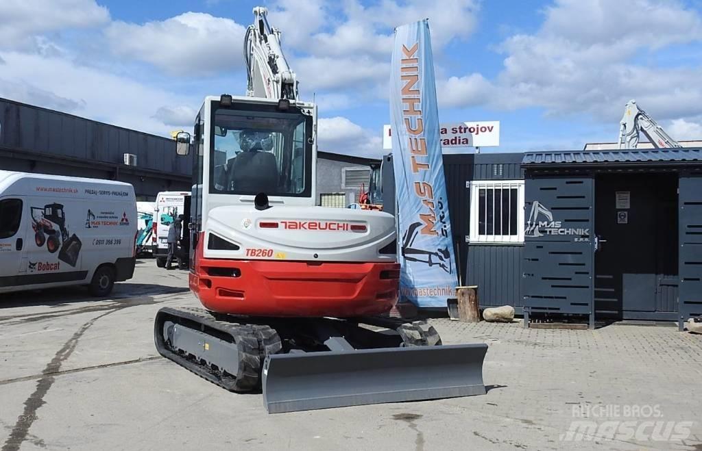 Takeuchi TB 260 Minikoparki