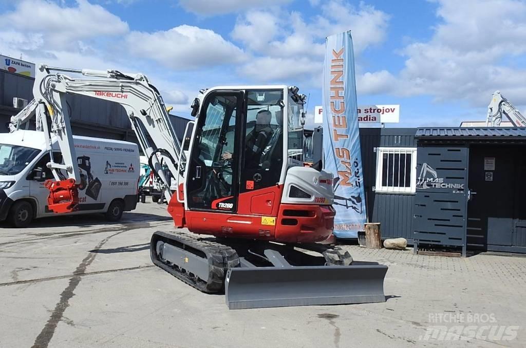 Takeuchi TB 260 Minikoparki